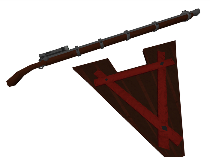 Rat Army Sniper Rifle and Shield