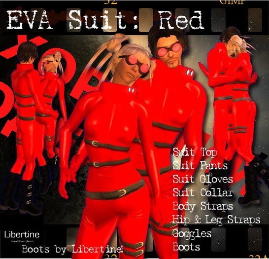 <GC> EVA Suit Unisex: Red (box)