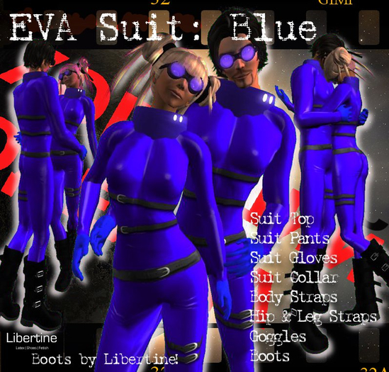 <GC> EVA Suit Unisex: Blue (box)