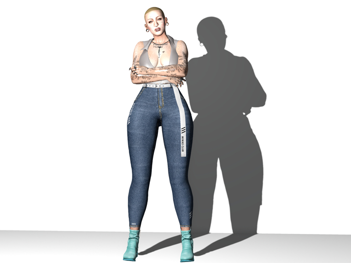 T.E. Pose Girl