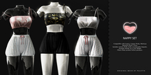 Palette. - Nappy top Black / Legacy - Perky - Maitreya - Petite - Freya