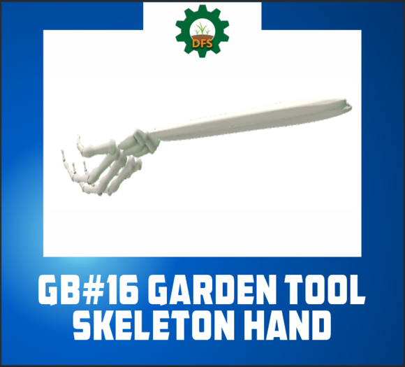 DFS GB#16 GARDEN TOOL SKELETON HAND (texture)