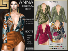 50 % OFF PROMOTION [LS] ANNA DRESS TROPICAL