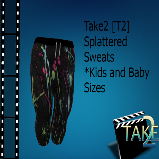 [T2}Splattered Sweats