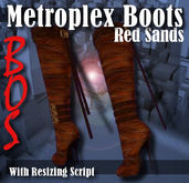 =BoS= Metroplex Boots - Red Sands (box)
