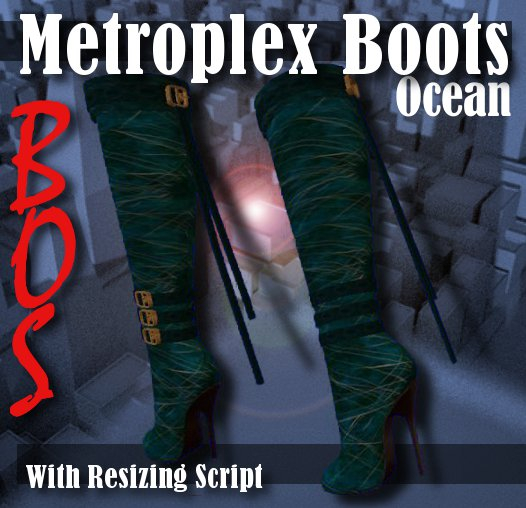 =BoS= Metroplex Boots - Ocean (box)
