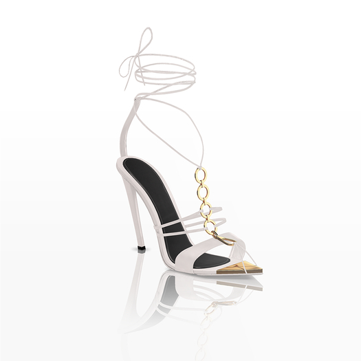 Nai Strap Heels — Dove