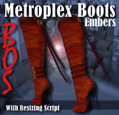 =BoS= Metroplex Boots - Embers (box)
