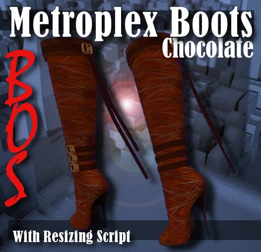=BoS= Metroplex Boots - Chocolate (box)