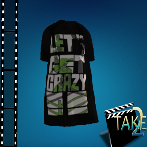 [T2] Long Crazy tee Gray [K/B]