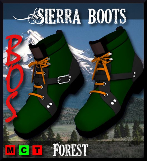 =BoS= Sierra Boots - Forest