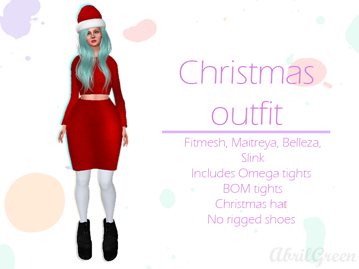 Chritmas outfit *AbrilGreen*