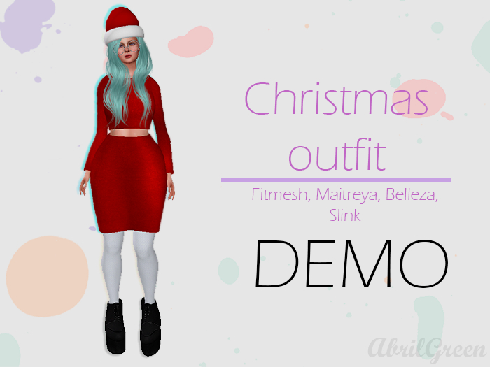 DEMO Chritmas outfit *AbrilGreen*
