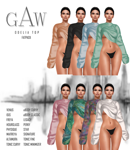 GAW Odelia Top FATPACK