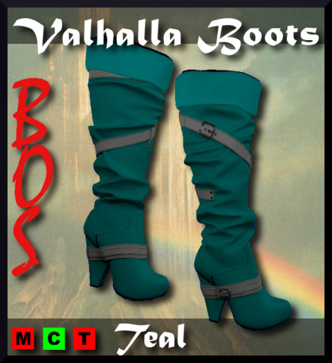 =BoS= Valhalla Boots - Teal