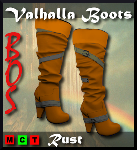 =BoS= Valhalla Boots - Rust