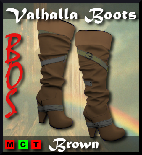 =BoS= Valhalla Boots - Brown