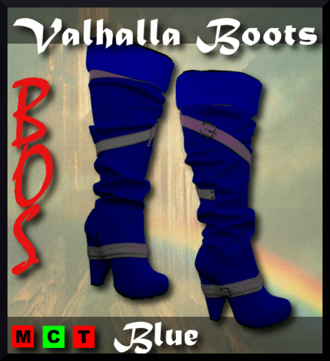 =BoS= Valhalla Boots - Blue