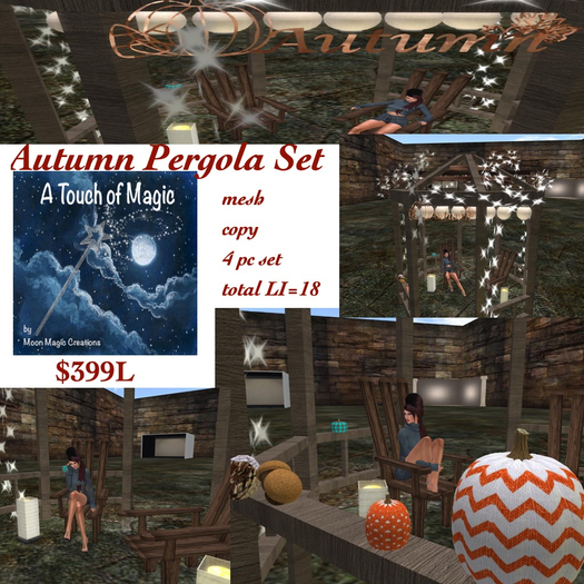 Autumn Pergola set-Box