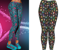 Kore Leggings [Sugarskull Fun] - Maitreya • Freya • Legacy