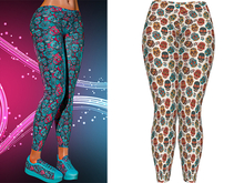 Kore Leggings [Sugarskull Fall] - Maitreya • Freya • Legacy