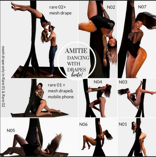 Amitie Dancing with drapes 03 - rezz& open me!!