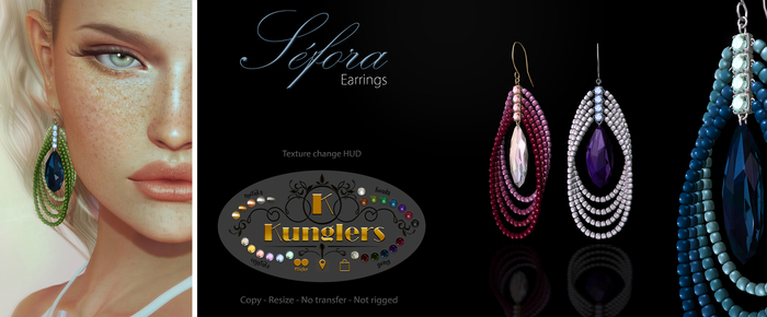 KUNGLERS - Sefora earrings - DEMO