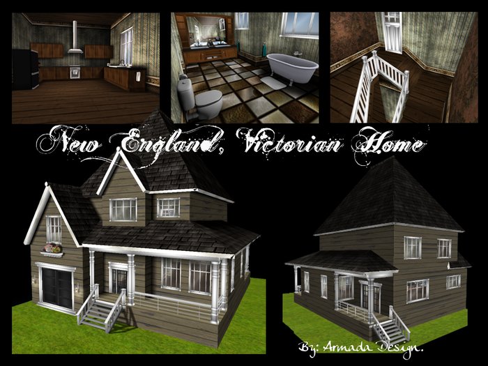 New England Victorian House.
