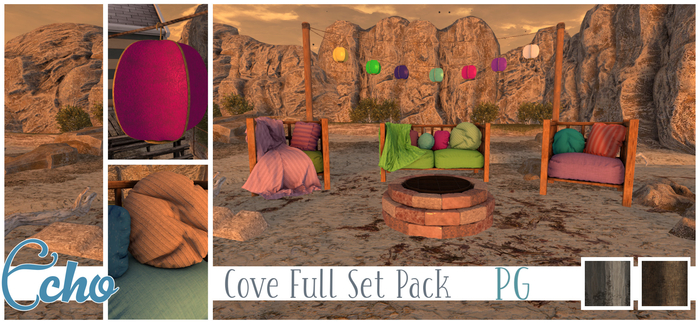 Echo - Cove - Full Set Pack - PG - Style 3 - Box