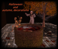 Halloween scene 2 Copy Only  and Pose