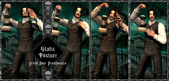 . Static Posture . BENTO POSE PENSILVANIA "BOX"