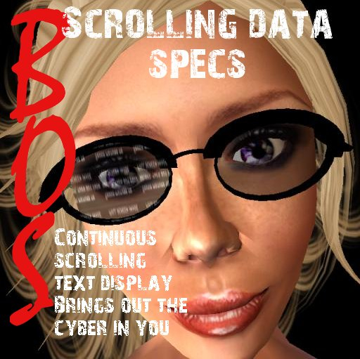 =BoS= Scrolling Data Specs (boxed)
