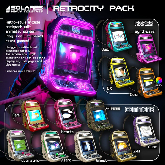 solares >> RetroCity Pack - dotmatrix