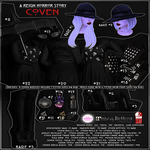 REIGN.- COVEN DIAMOND FRAME RING (GOLD)- #10