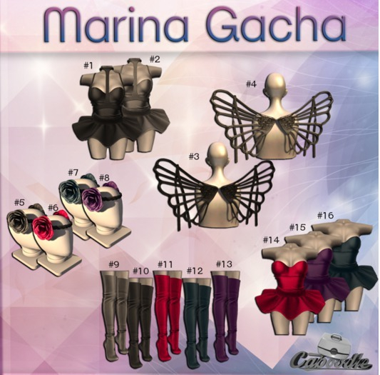 Caboodle - Marina Outfit Gray - Maitreya Beta - RARE