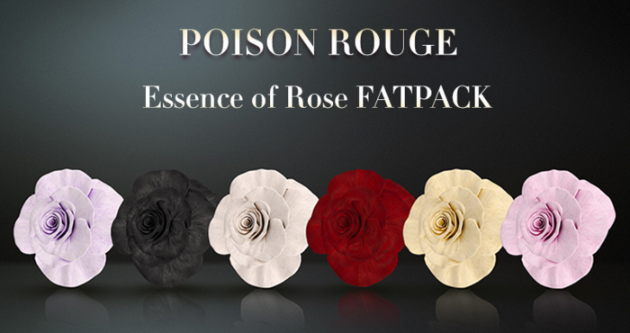 POISON ROUGE Essence of Rose FATPACK 