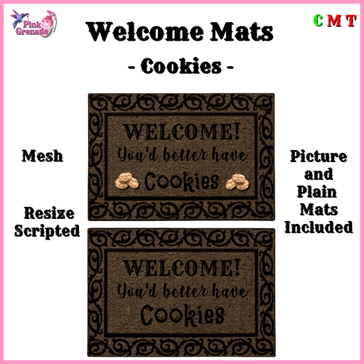 .:{Pink Grenade}:. Welcome Mat - Cookies (add)