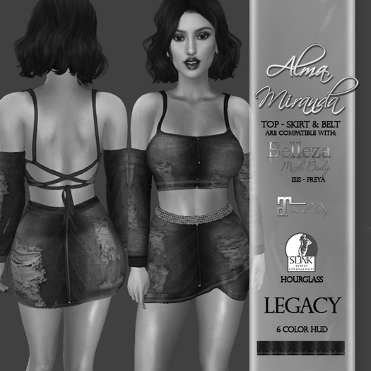 DEMO .: AlmaMiranda :. Ripped Denim Set