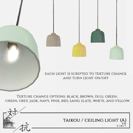 taikou / ceiling light (A) (boxed)