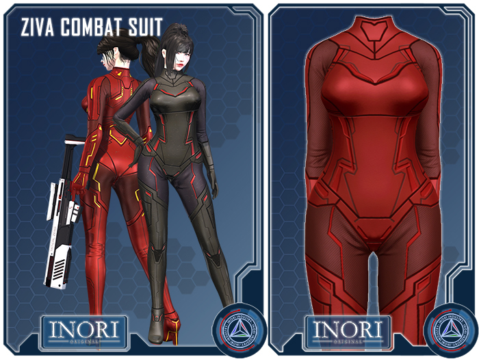 INORI - Ziva Combat Suit Red
