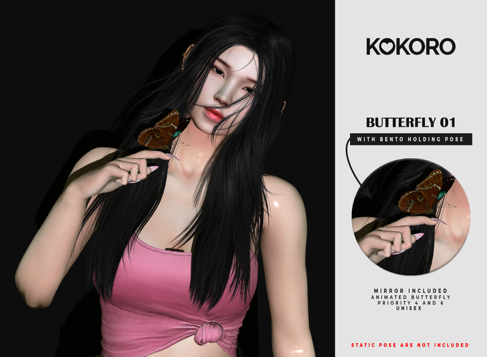 Kokoro - Butterfly 01 Holding
