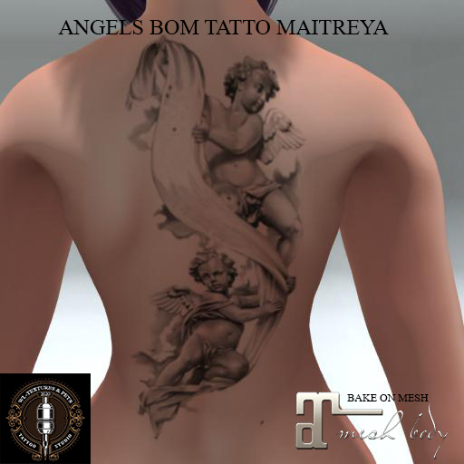 WL-Angels Back BOM Tattoo 