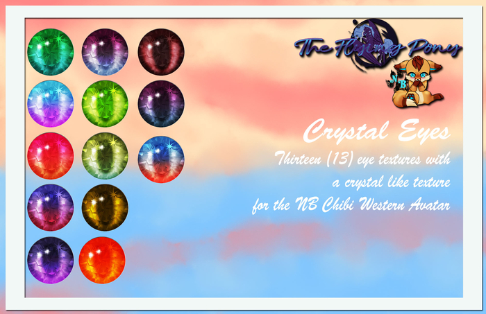 .:TFP:. {NB-Chibi Western}  Crystal Eyes Hud