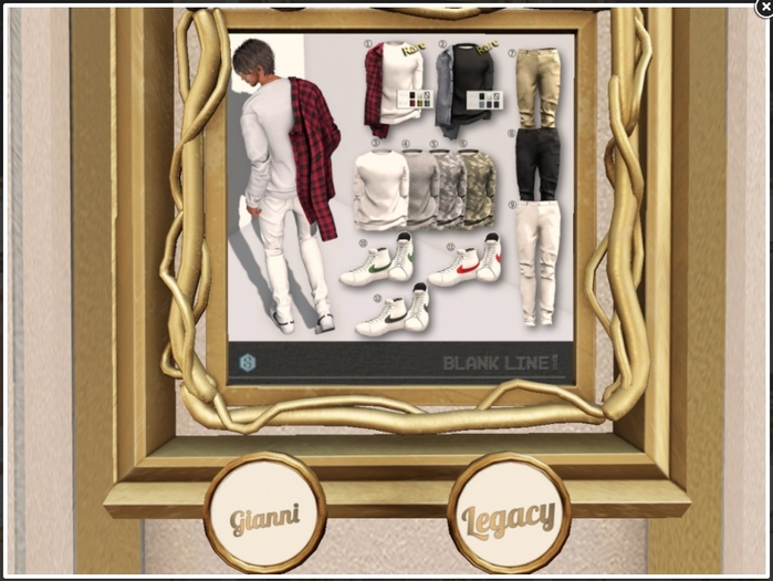 12_BlankLine SS Gacha sneakers