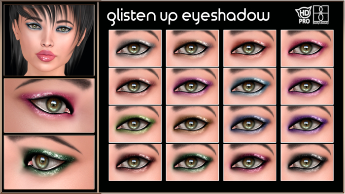 *Booty's Beauty* [Catwa HDPro] Glisten Up Eyeshadow