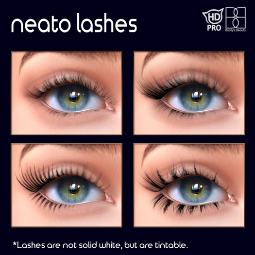 *Booty's Beauty* [Catwa HDPro] Neato Lashes