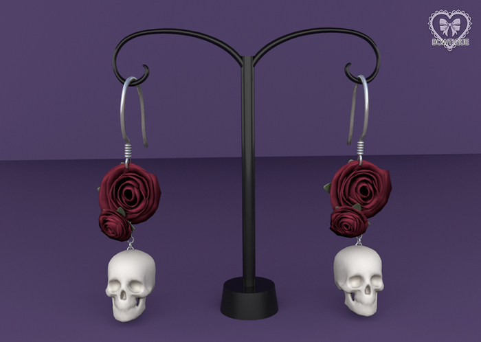Bowtique - Memento Mori Earrings