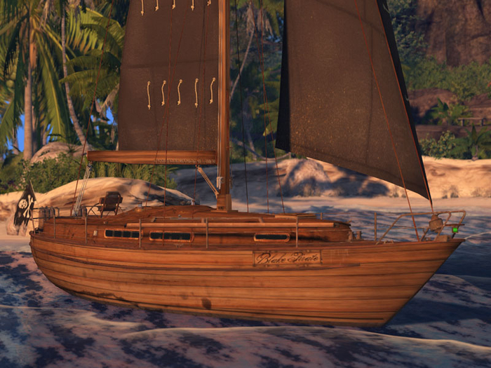 ME_Bandit 50/3 Hull Distressed Pirate