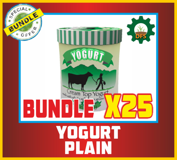 BUNDLE YOGURT PLAIN x25 (texture)