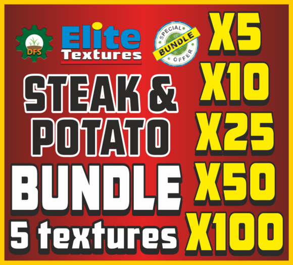 BUNDLE STEAK AND POTATO (5 Textiures)